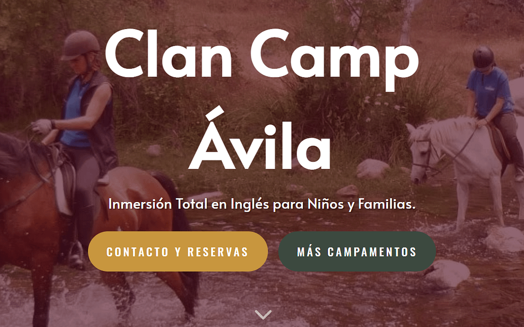 Clan Camp Ávila – Weekend – Camp for Children from 6 to 16 Years – English 100%